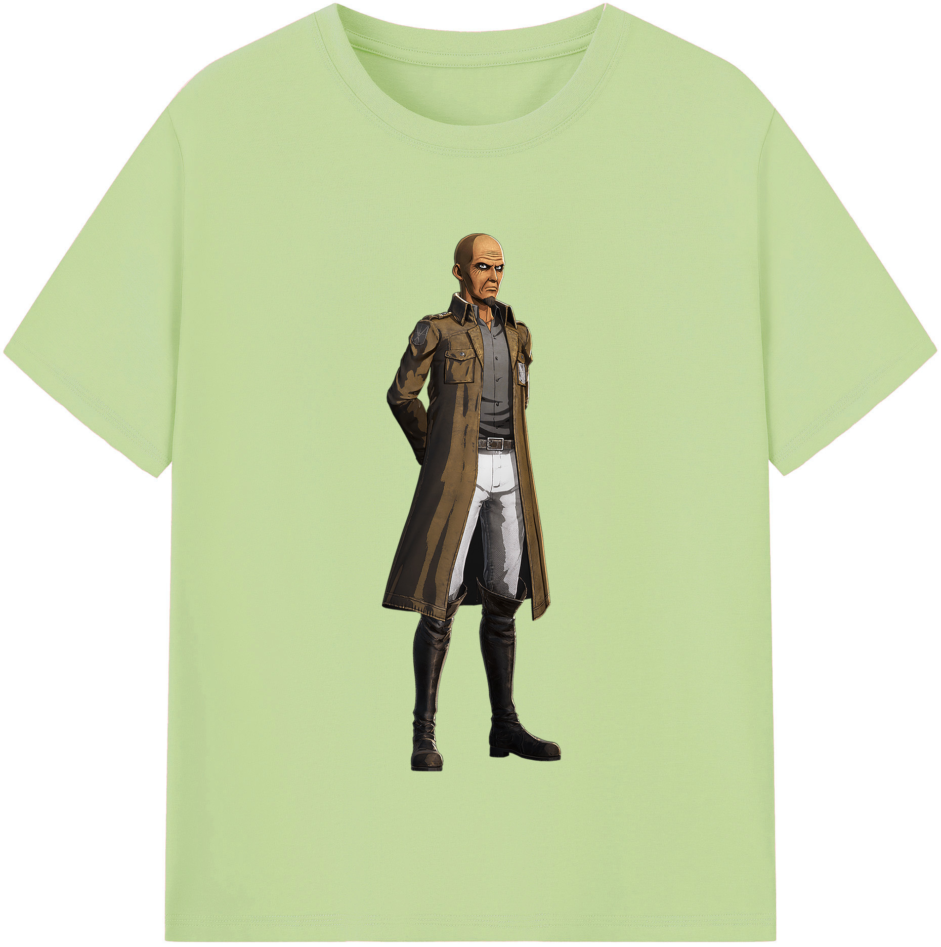 （画像用） 進撃の巨人 Attack on Titan 綿100％半袖Tシャツ（フロントプリント）